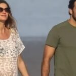 Gisele Bündchen é vista com filho recém-nascido pe…